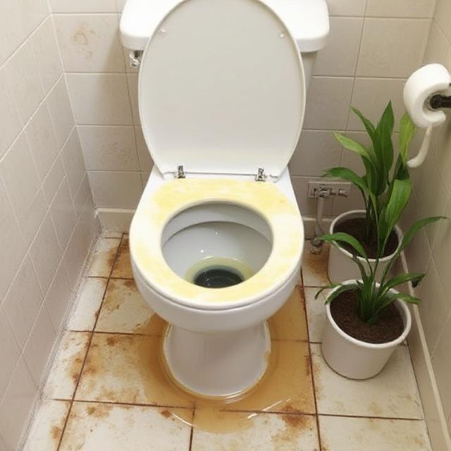 Clogged Toilet